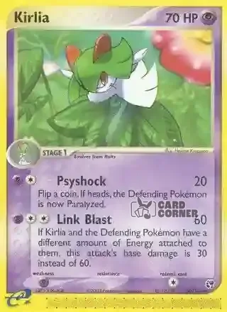 EX Sandstorm Kartenliste - Kirlia 40/100