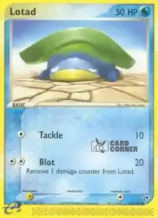 EX Sandstorm Kartenliste - Loturzel 67/100