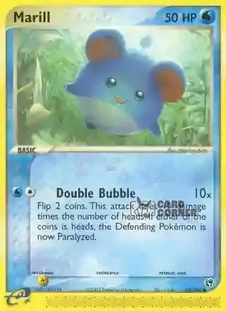 EX Sandstorm Kartenliste - Marill 68/100
