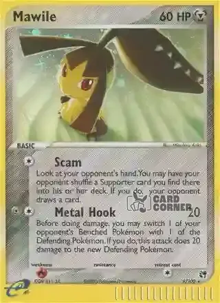 EX Sandstorm Kartenliste - Flunkifer 9/100