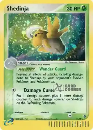 EX Dragon Kartenliste - Ninjatom 11/97