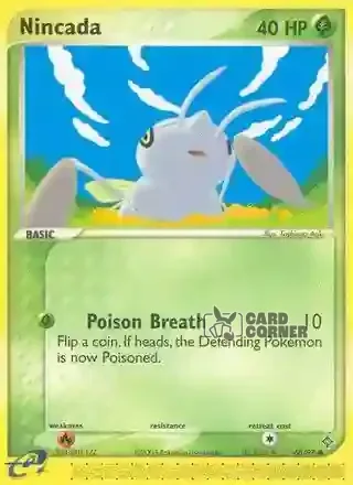 EX Dragon Kartenliste - Nincada 66/97