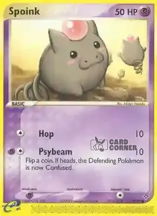 EX Dragon Kartenliste - Spoink 74/97