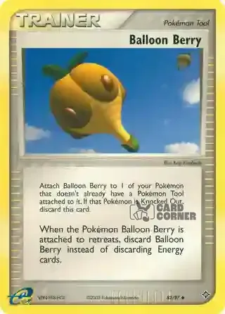 EX Dragon Kartenliste - Ballonbeere 82/97