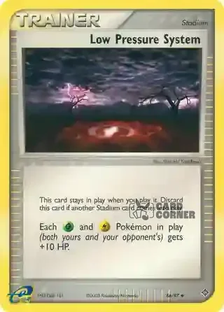 EX Dragon Kartenliste - Tiefdrucksystem 86/97