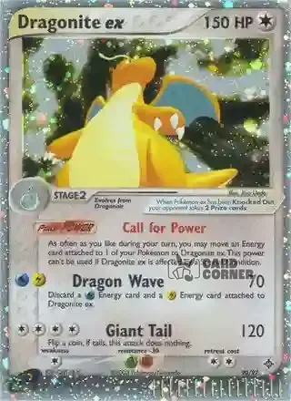 EX Dragon Kartenliste - Dragoran ex 90/97