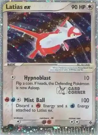 EX Dragon Kartenliste - Latias ex 93/97