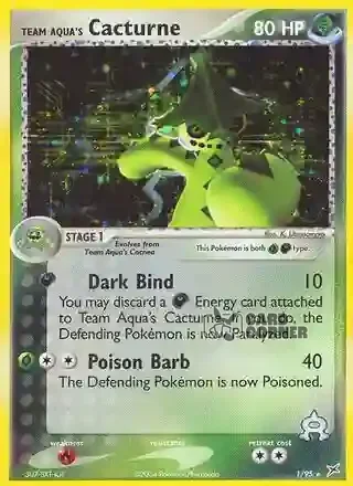 EX Team Magma vs Team Aqua Kartenliste - Team Aquas Noktuska 1/95