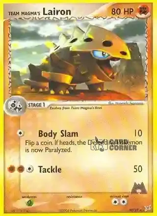 EX Team Magma vs Team Aqua Kartenliste - Team Magmas Stollrak 20/95