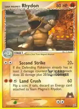 EX Team Magma vs Team Aqua Kartenliste - Team Magmas Rizeros 22/95