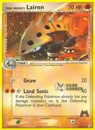 EX Team Magma vs Team Aqua Kartenliste - Team Magmas Stollrak 36/95