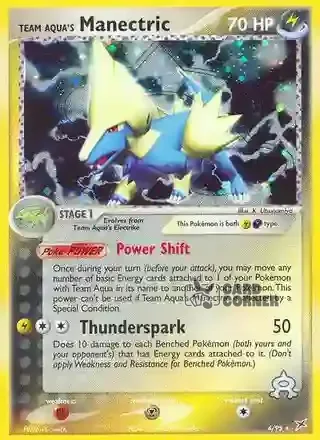 EX Team Magma vs Team Aqua Kartenliste - Team Aquas Voltenso 4/95