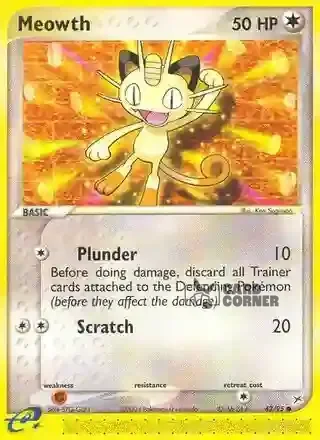 EX Team Magma vs Team Aqua Kartenliste - Mauzi 42/95