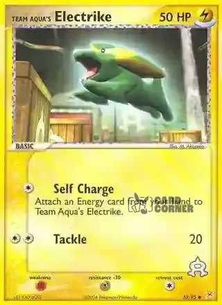 EX Team Magma vs Team Aqua Kartenliste - Team Aquas Frizelbliz 53/95