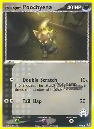 EX Team Magma vs Team Aqua Kartenliste - Team Aquas Fiffyen 54/95