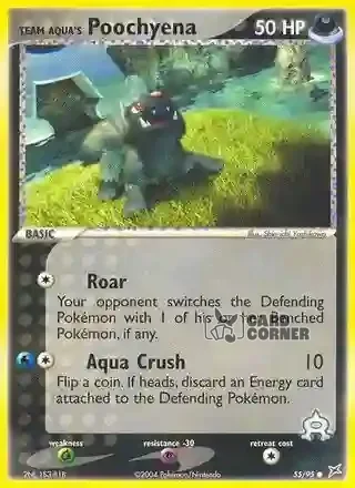 EX Team Magma vs Team Aqua Kartenliste - Team Aquas Fiffyen 55/95