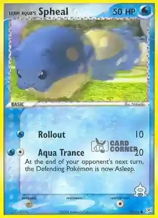 EX Team Magma vs Team Aqua Kartenliste - Team Aquas Seemops 57/95