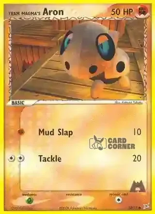 EX Team Magma vs Team Aqua Kartenliste - Team Magmas Stollunior 58/95