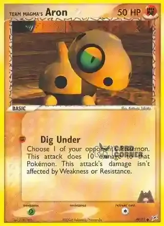 EX Team Magma vs Team Aqua Kartenliste - Team Magmas Stollunior 59/95