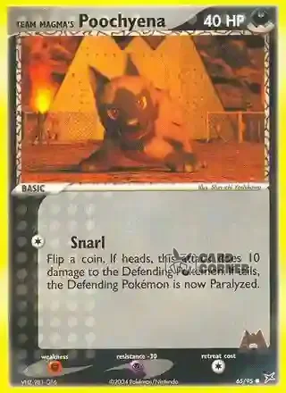 EX Team Magma vs Team Aqua Kartenliste - Team Magmas Fiffyen 65/95