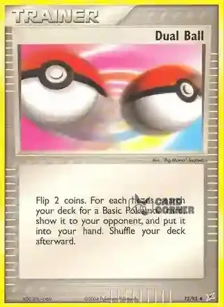 EX Team Magma vs Team Aqua Kartenliste - Doppelter Ball 72/95