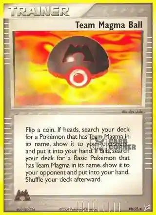 EX Team Magma vs Team Aqua Kartenliste -  80/95