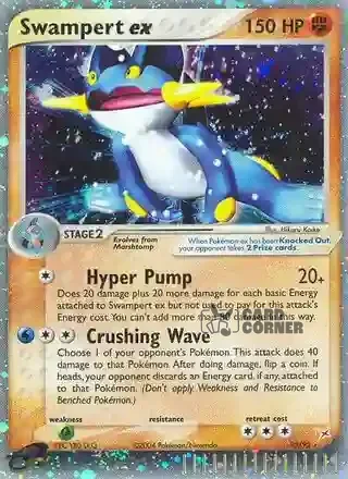 EX Team Magma vs Team Aqua Kartenliste - Sumpex ex 95/95