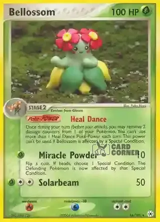 EX Hidden Legends Kartenliste - Bellossom 16/101