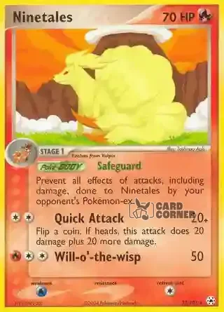 EX Hidden Legends Kartenliste - Ninetales 22/101