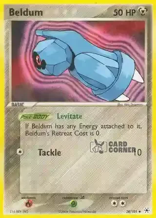 EX Hidden Legends Kartenliste - Beldum 28/101