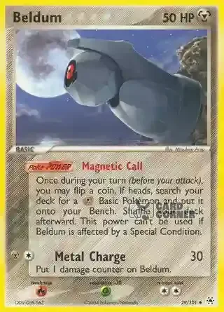 EX Hidden Legends Kartenliste - Beldum 29/101