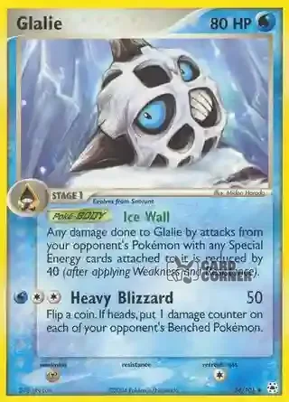 EX Hidden Legends Kartenliste - Glalie 34/101
