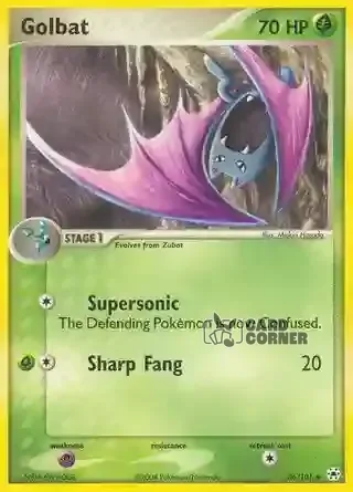 EX Hidden Legends Kartenliste - Golbat 36/101