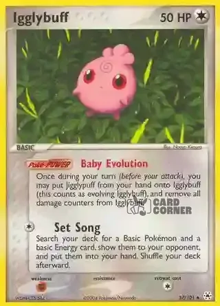 EX Hidden Legends Kartenliste - Igglybuff 37/101