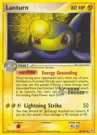 EX Hidden Legends Kartenliste - Lanturn 38/101