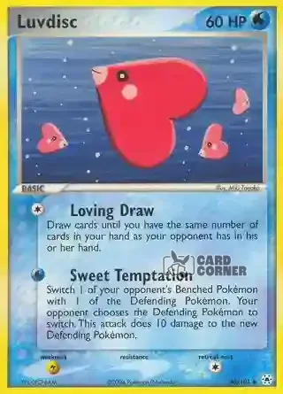 EX Hidden Legends Kartenliste - Luvdisc 40/101