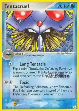EX Hidden Legends Kartenliste - Tentacruel 51/101