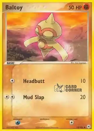 EX Hidden Legends Kartenliste - Baltoy 53/101