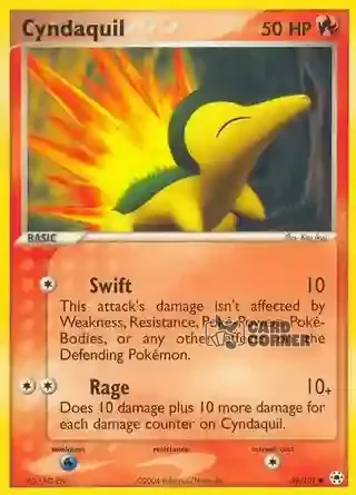 EX Hidden Legends Kartenliste - Cyndaquil 59/101