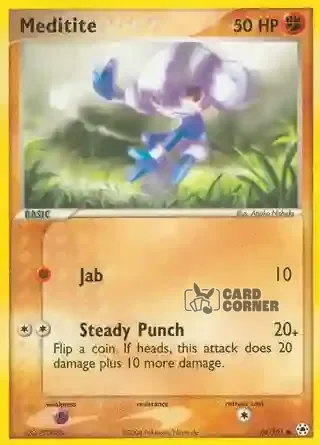 EX Hidden Legends Kartenliste - Meditite 66/101