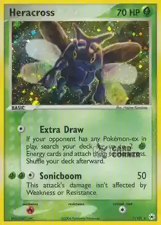 EX Hidden Legends Kartenliste - Heracross 7/101
