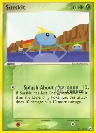 EX Hidden Legends Kartenliste - Surskit 76/101