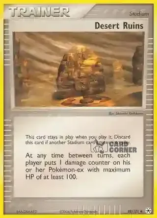 EX Hidden Legends Kartenliste - Desert Ruins 88/101