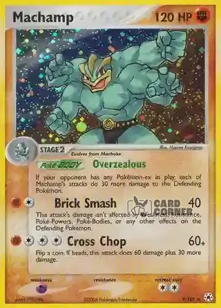 EX Hidden Legends Kartenliste - Machamp 9/101