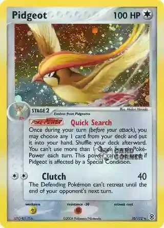 EX FireRed & LeafGreen Kartenliste - Tauboss 10/112