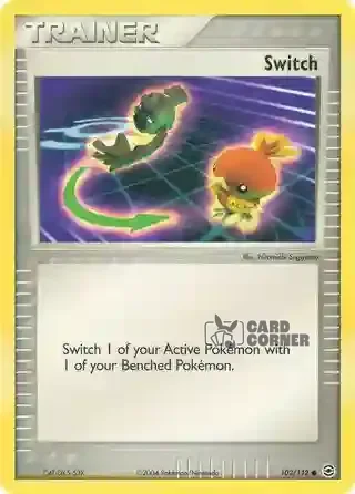 EX FireRed & LeafGreen Kartenliste - Tausch 102/112