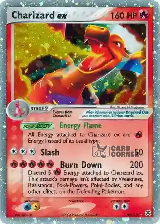EX FireRed & LeafGreen Kartenliste - Glurak ex 105/112