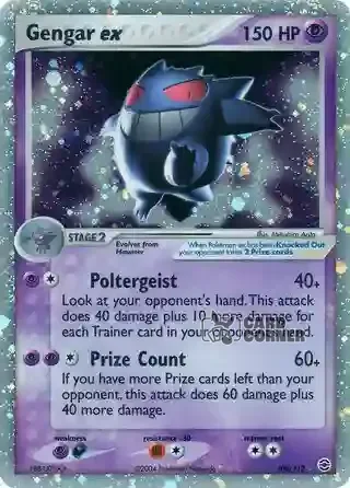EX FireRed & LeafGreen Kartenliste - Gengar ex 108/112