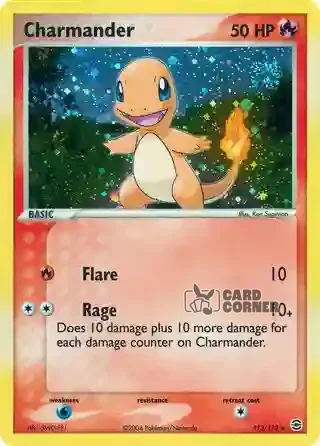 EX FireRed & LeafGreen Kartenliste - Glumanda 113/112