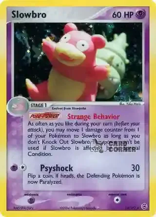 EX FireRed & LeafGreen Kartenliste - Lahmus 14/112